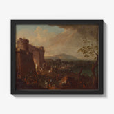 Fair in front of a city gate by Karl Josef Aigen - thumbnail_1_bf_67434127faa684e1cf4ba568